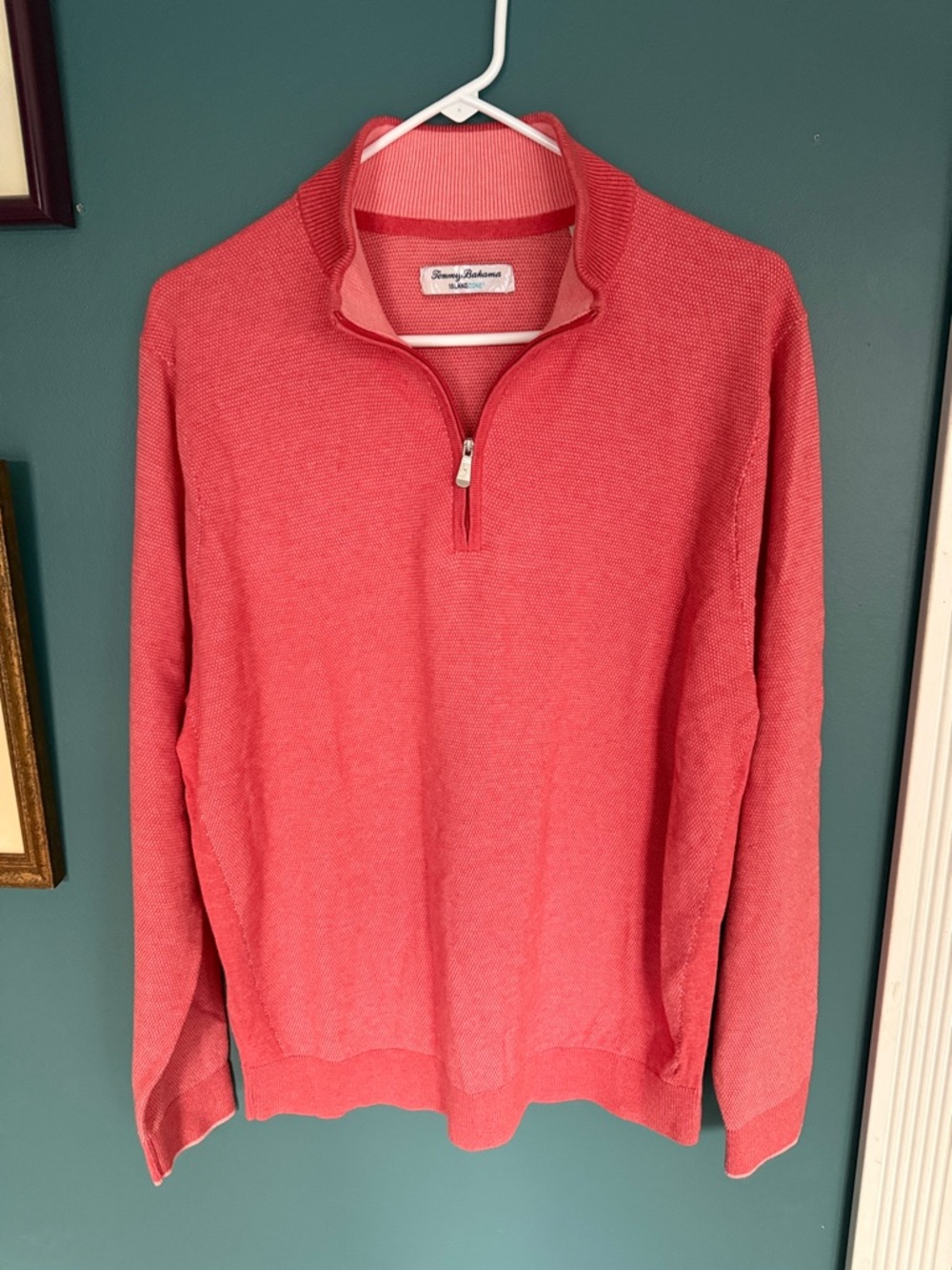 Tommy Bahama Coral islandzone Half-Zip Pullover Sweater 252